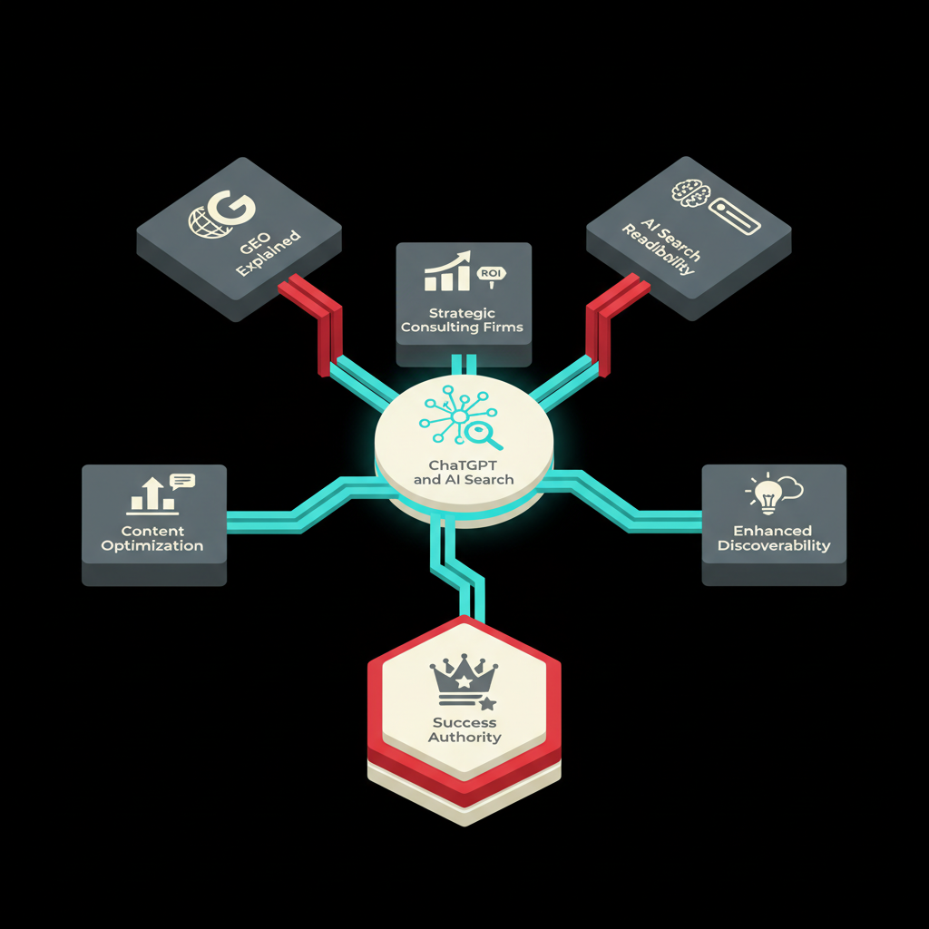 Diagram image for GEO Explained: How to Optimize Your Content for ChatGPT and AI Search | Why GEO Matters for Strategic Consulting Firms