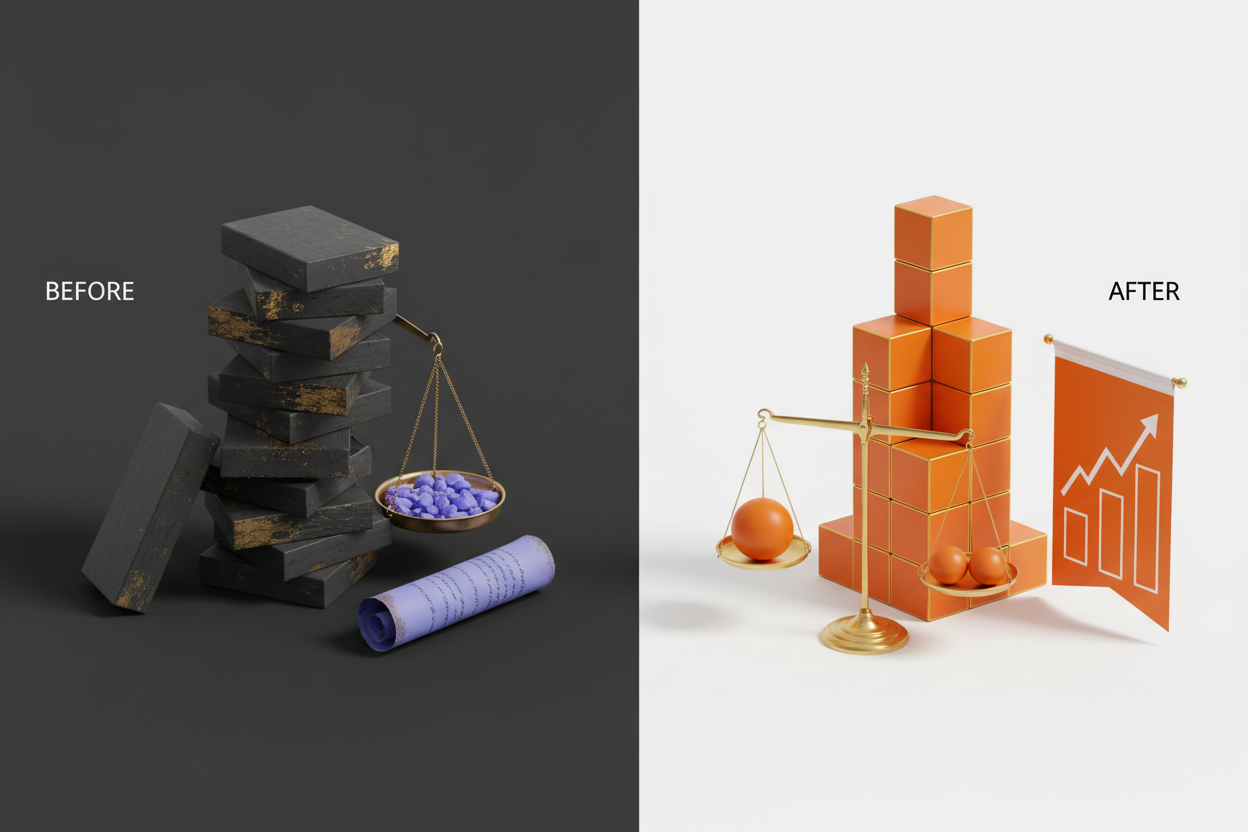 Infographic image for The Brand Identity Alignment Audit: A 90-Day Framework for Service Business Owners | The Side-by-Side Test