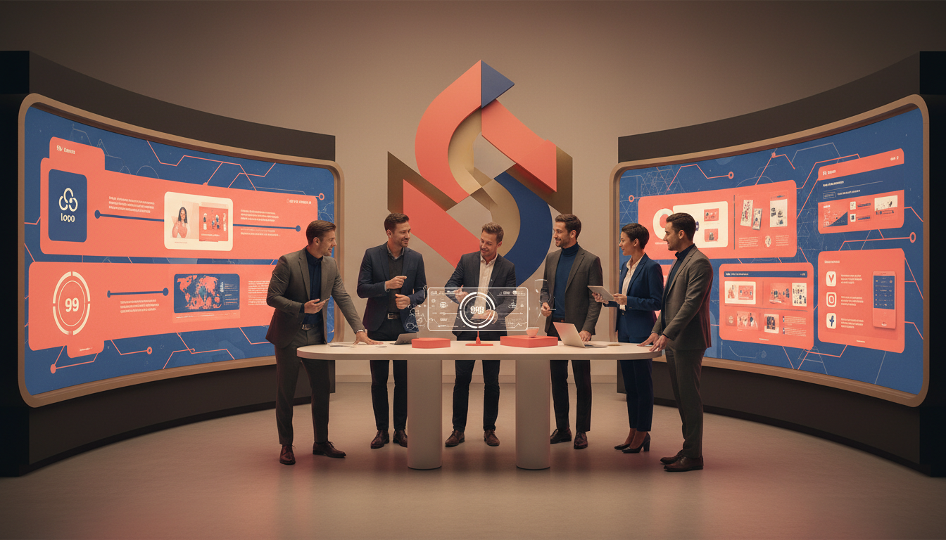 Bookend image for "Consistent vs. Cohesive Brand Identity: Why 60-80% of Brand Touchpoints Fail to Build Trust" | Address the Team Alignment Challenge