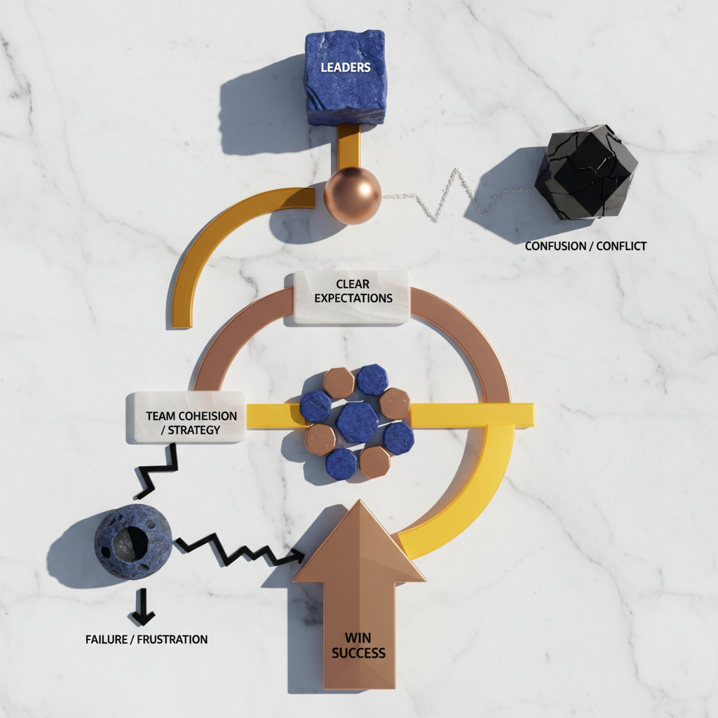 Diagram image for A Game Without Rules Isn't Worth Playing: Why Your Team Can't Win Without Clear Expectations | When Leaders Assume Understanding