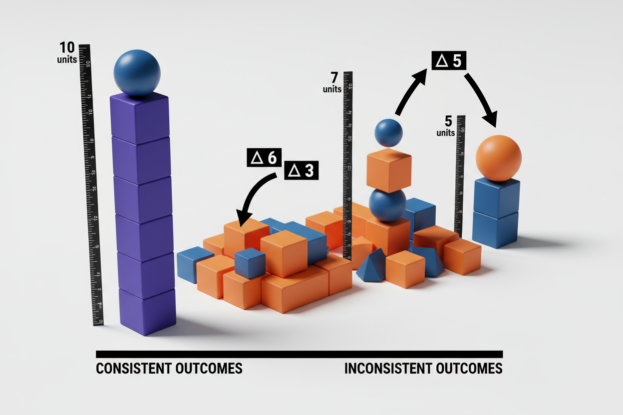 Infographic image for Why Your Team Makes Inconsistent Decisions (And It's Not a Training Problem) | When Inconsistency Looks Like a People Problem